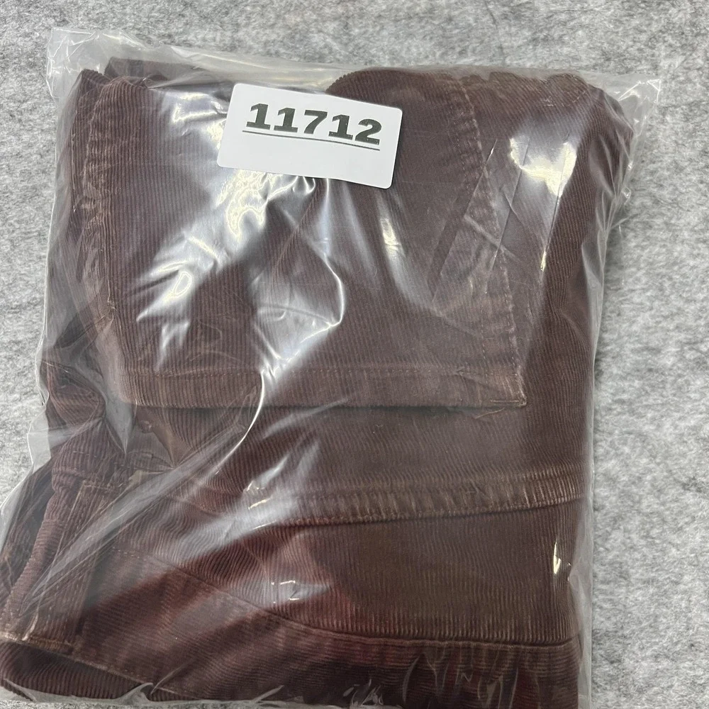 Vince Pants Mens 31‎ Brown Corduroy Chino Stretch 5 Pocket Straight Casual 31x28